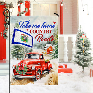 Take Me Home Country Roads West Virginia State Flag