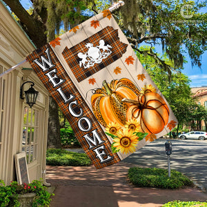 Pennsylvania State Fall Flag - Fall Autumn Welcome Gift