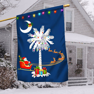 South Carolina State Christmas Flag