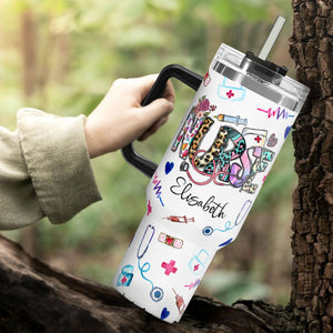 Personalized Nurse 40oz Tumbler - Gift For Nurse
