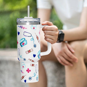 Personalized Nurse 40oz Tumbler - Gift For Nurse