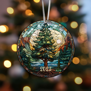 Christmas Tree 2023 Ceramic Ornament
