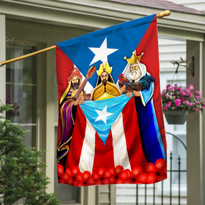Three Kings Day Puerto Rico Flag