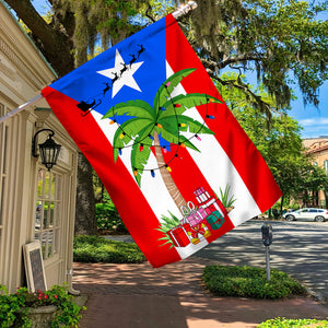 Puerto Rico Merry Christmas Feliz Navidad Flag