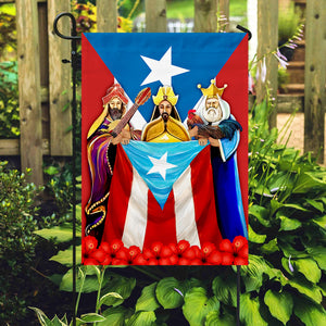 Three Kings Day Puerto Rico Flag