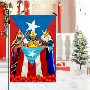 Three Kings Day Puerto Rico Flag