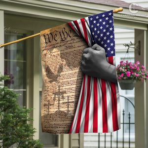 God Jesus Flag We The People American Flag