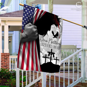 God Jesus Flag One Nation Under God Flag