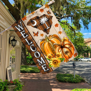 South Carolina State Fall Flag - Fall Autumn Welcome Gift