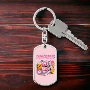 First Grade Keychain