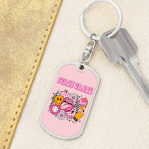 First Grade Keychain