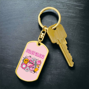 First Grade Keychain