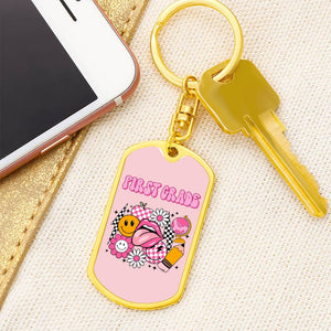 First Grade Keychain