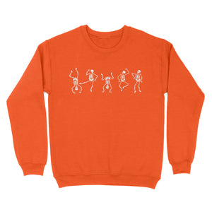 Dancing Skeleton Halloween Sweatshirt