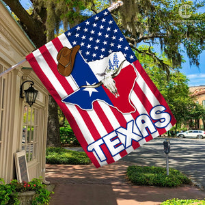 Texas Bluebonnets Flag Version 4