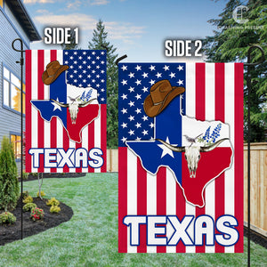 Texas Bluebonnets Flag Version 4