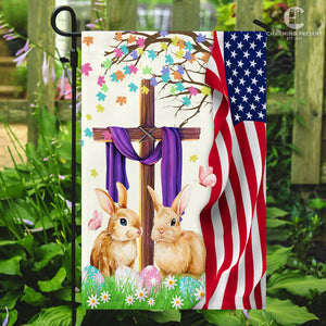 Happy Easter Day Flag