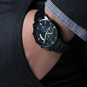 To My Husband - I Love You - Chronograph Watch DF01