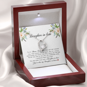 Daughter In Law - You Are Also My Daughter In Heart - Forever Love Necklace SO167V