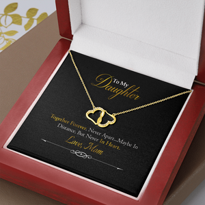 To My Daughter - Together Forever - Everlasting Love Necklace SO156V2