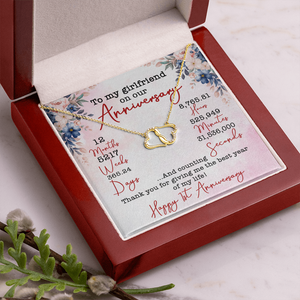 To My Girlfriend On Our Anniversary - Luxury Necklace SO02v4