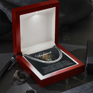 To My Husband - Infinity And Beyond - Cuban Link Chain KT09v2