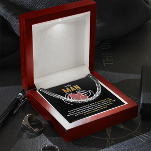 To My Man - You Are My Happily Ever After - Cuban Link Chain SO94T