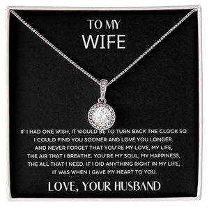 HUSBAND WIFE - YOU'RE MY SOUL, MY HAPPINESS - ETERNAL HOPE NECKLACE