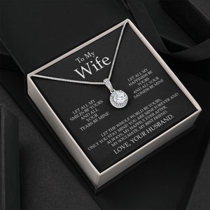 Husband Wife - My Soulmate My Best Friend - Eternal Hope Necklace