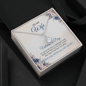 To My Wife - Happy Valentine's Day - Necklace SO23v5.1