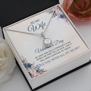 To My Wife - Happy Valentine's Day - Necklace SO23v5.1