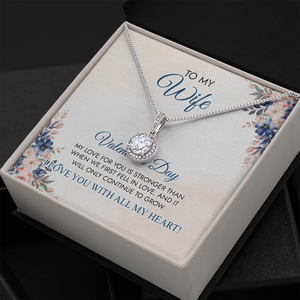 To My Wife - Happy Valentine's Day - Necklace SO23v5.1