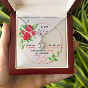 To My Wife - Missing You - Necklace KT19