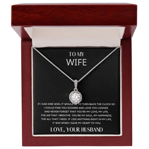 HUSBAND WIFE - YOU'RE MY SOUL, MY HAPPINESS - ETERNAL HOPE NECKLACE