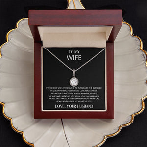 HUSBAND WIFE - YOU'RE MY SOUL, MY HAPPINESS - ETERNAL HOPE NECKLACE