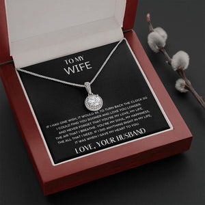 HUSBAND WIFE - YOU'RE MY SOUL, MY HAPPINESS - ETERNAL HOPE NECKLACE