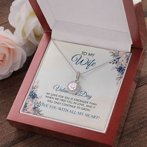 To My Wife - Happy Valentine's Day - Necklace SO23v5.1