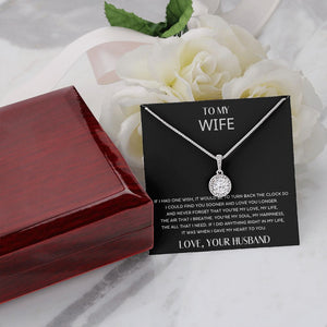 HUSBAND WIFE - YOU'RE MY SOUL, MY HAPPINESS - ETERNAL HOPE NECKLACE