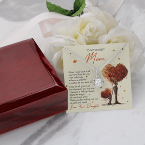 To My Dearest Mom - Safe And Love - Necklace SO38