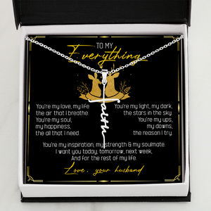 To My Everything - You Are My Soul And Happiness - Faith Necklace SO115T