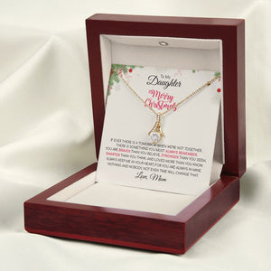 Daughter Mom - Merry Christmas - Alluring Beauty Necklace