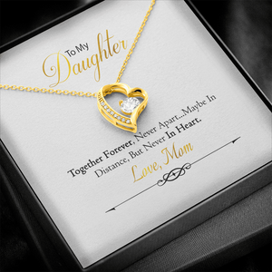To My Daughter - Together Forever - Forever Love Necklace SO156VW