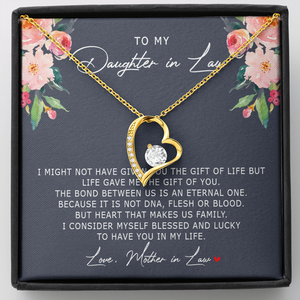 Daughter In Law Forever Love Necklace SO182T
