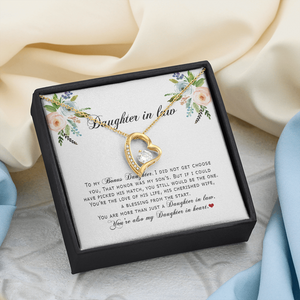 Daughter In Law - You Are Also My Daughter In Heart - Forever Love Necklace SO167V