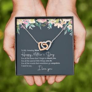 To My Amazing Mom - Happy Mother's Day - Necklace SO60V