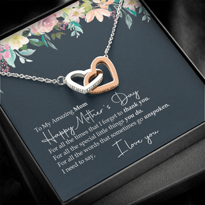 To My Amazing Mom - Happy Mother's Day - Necklace SO60V