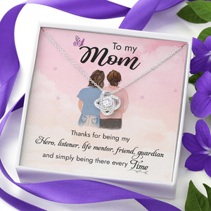 To My Mom Thanks For Being My Hero Necklace SO46