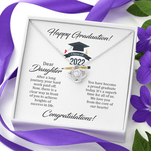 To My Daughter - Happy Graduation - Necklace SO110T