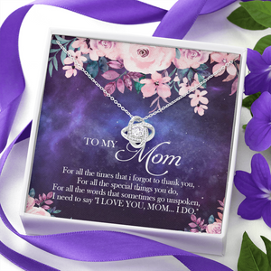 To My Mom I Love You Necklace SO60