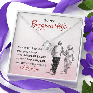 To My Wife - I Love You - Necklace SO57